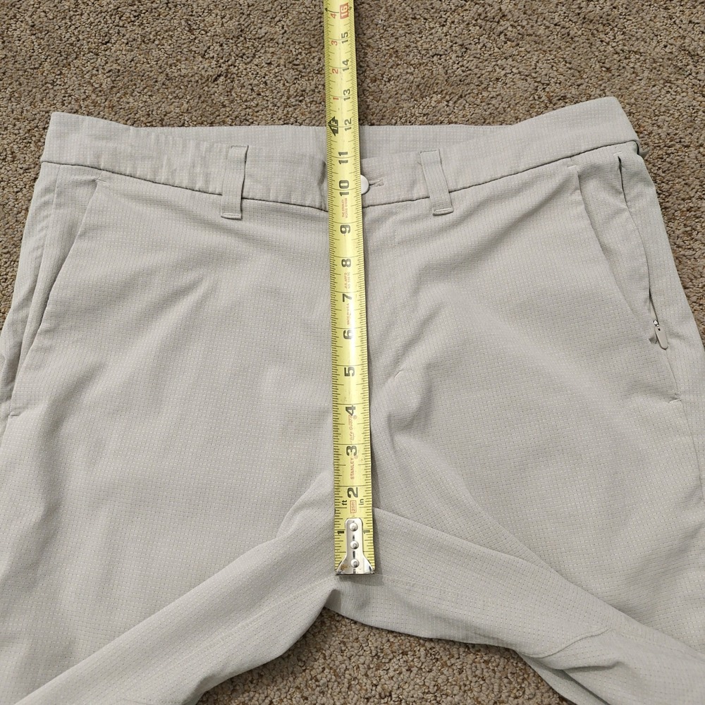 Lululemon ABC Pant Relaxed Fit Casual Beige Textured Men's 32 Pre-Owned - Picture 9 of 12